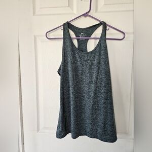 Nike Heathered Black Tank Top